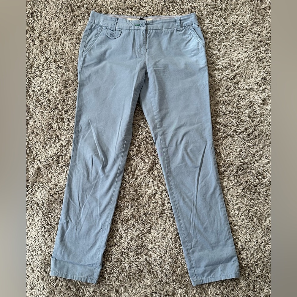 Women’s Blue Tommy Hilfiger Chino Cotton Pants- Size 6